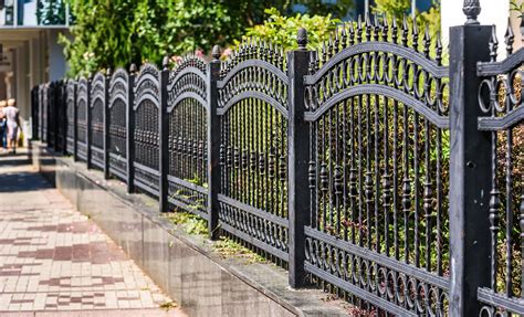 metal fence house cost|metal fences for yards cost.